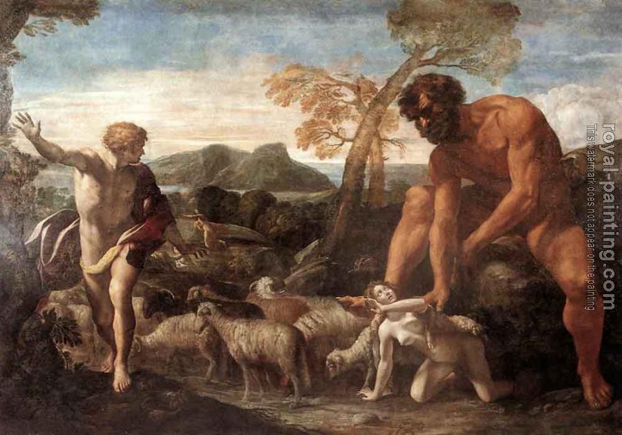 Giovanni Lanfranco : Norandino And Lucina Discovered By The Ogre